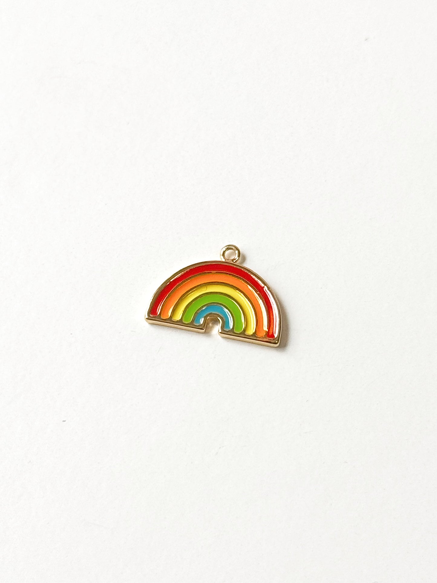 Rainbow Arch Gold Charm