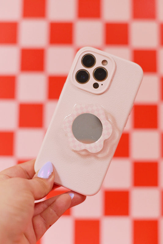 Mirror Flower Phone / Kindle Grip