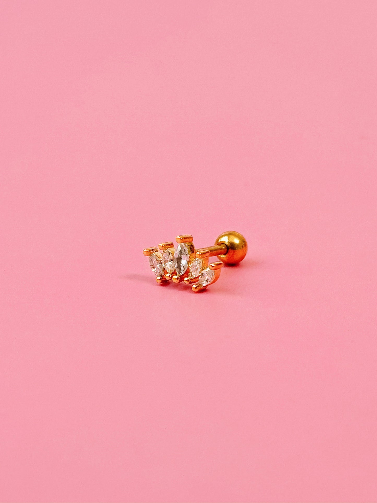Queen of All Screw-back Stud - Single