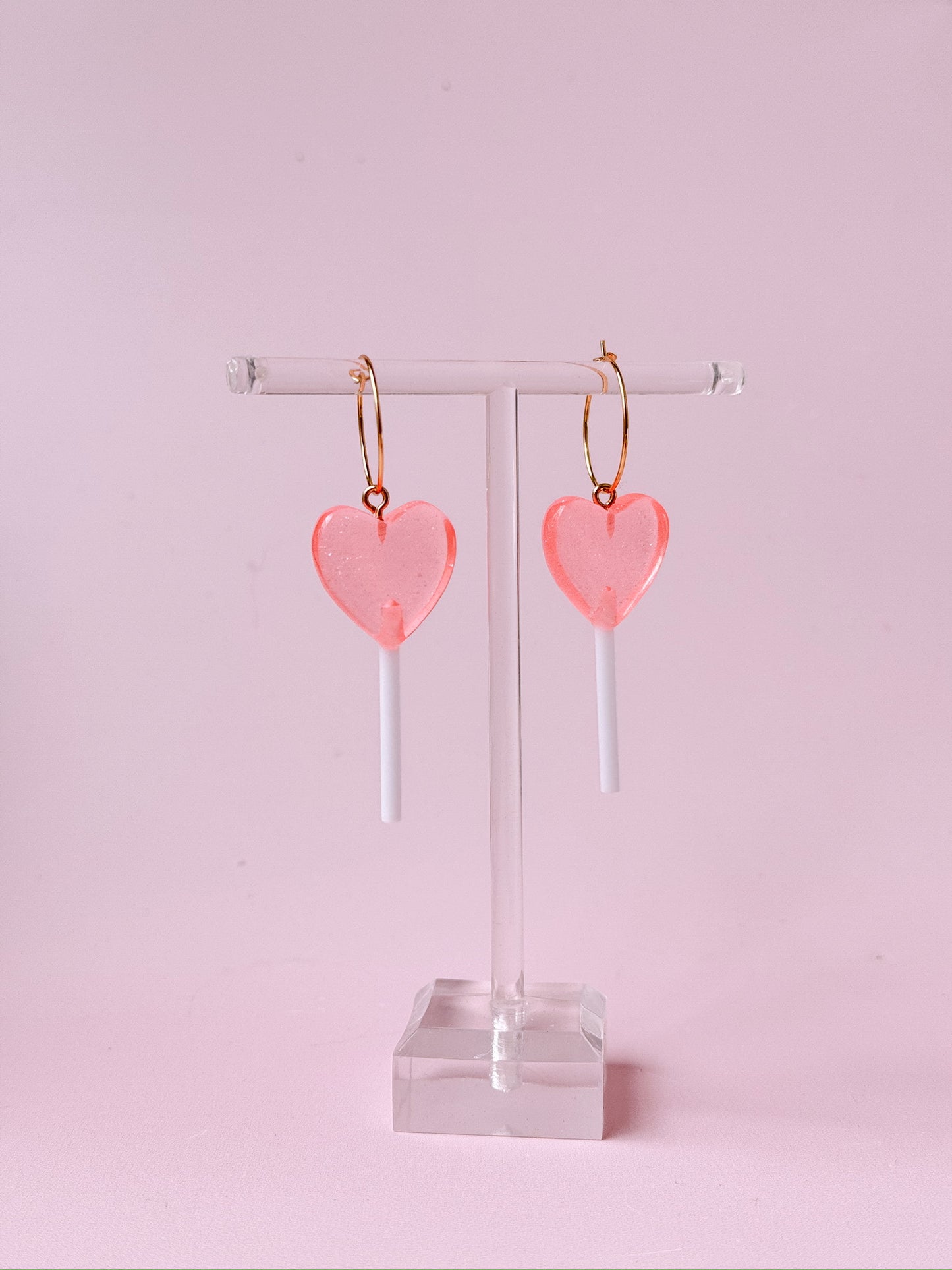 Such A Sucker Glitter Lollipop Hoops