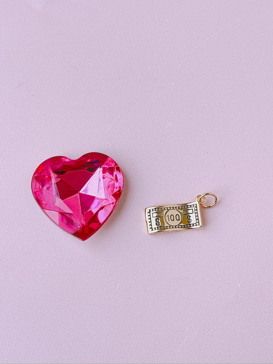 Cash Money Gold Charm