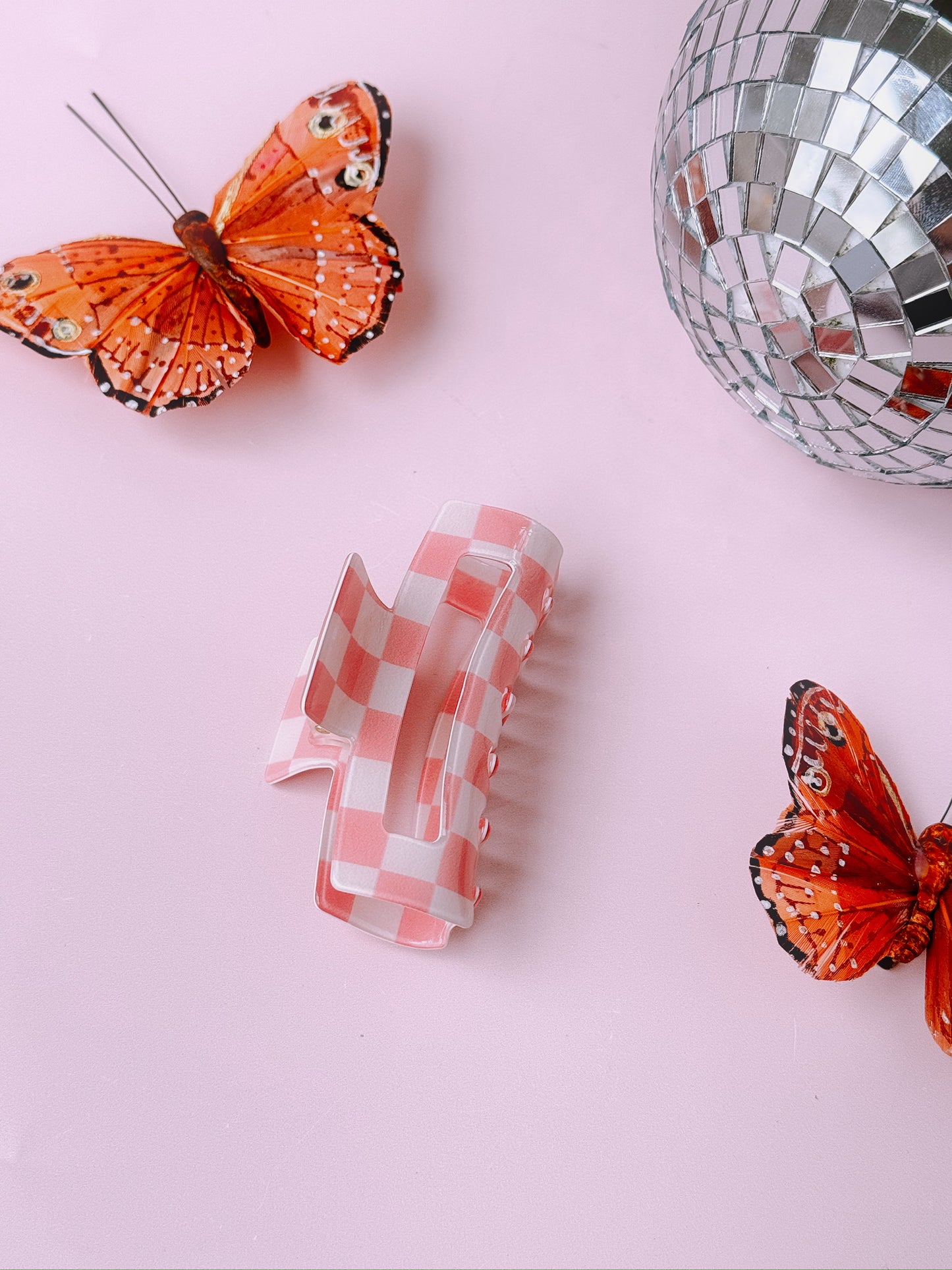Sk8er Boy Checkered Hair Claw Clip