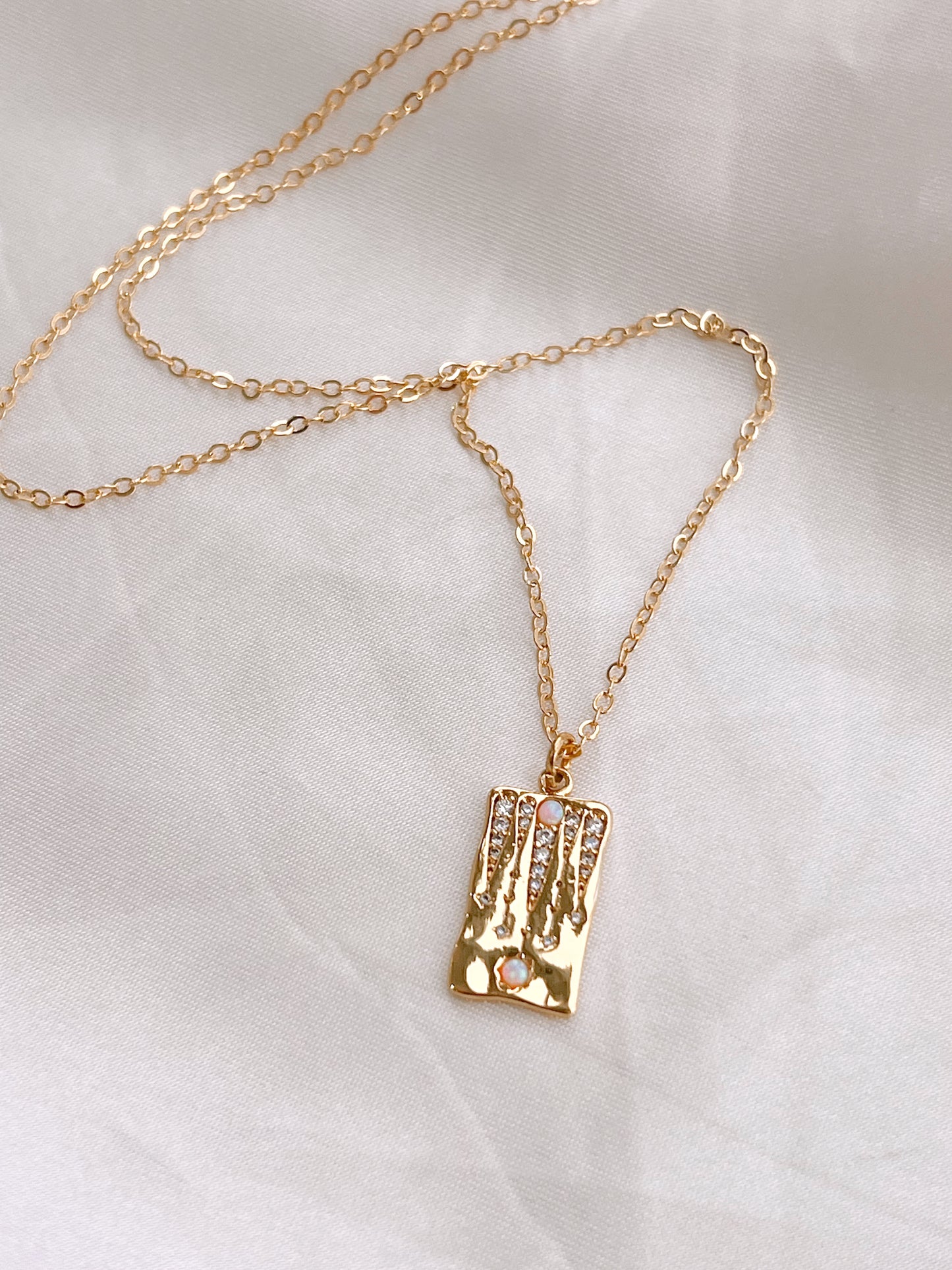 Shooting Stars Gold-Filled Pendant Necklace