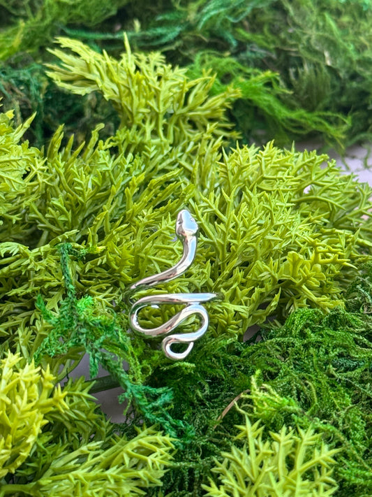 Snake Ring (Gold + Silver)