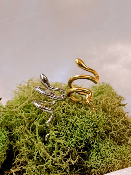 Elysia Ear Cuff (Gold + Silver)