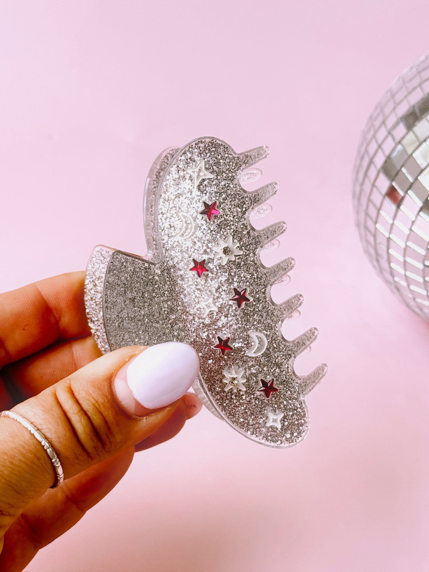 Sol y Luna Hair Claw Clip