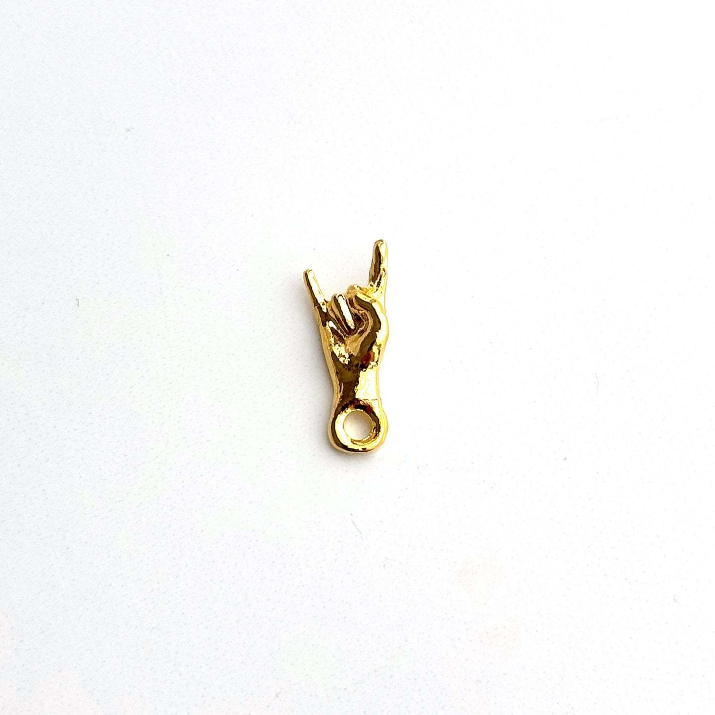 Rock On Charm (Gold + Silver)