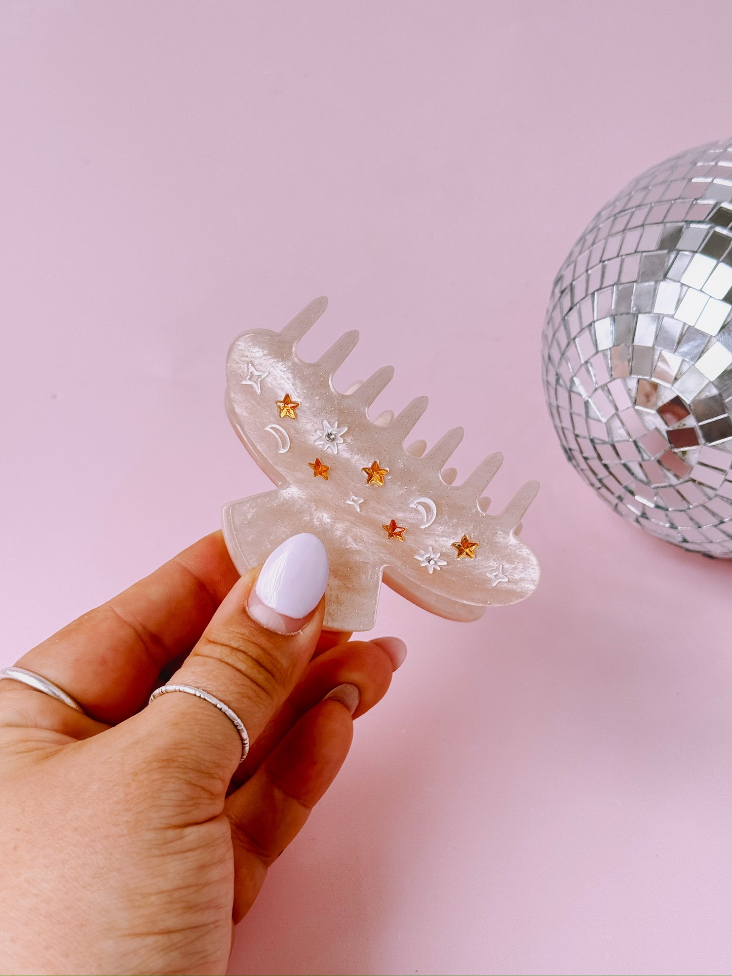 Sol y Luna Hair Claw Clip