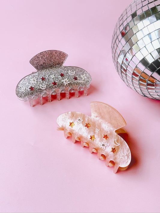 Sol y Luna Hair Claw Clip