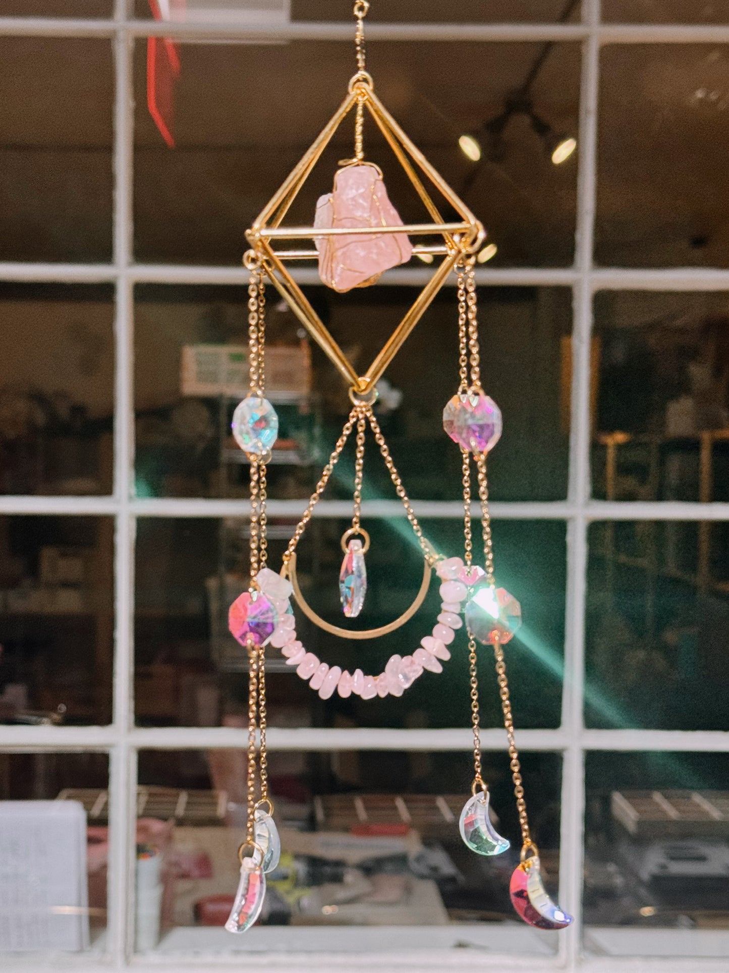 Gemstone Suncatcher (3 Color Options)