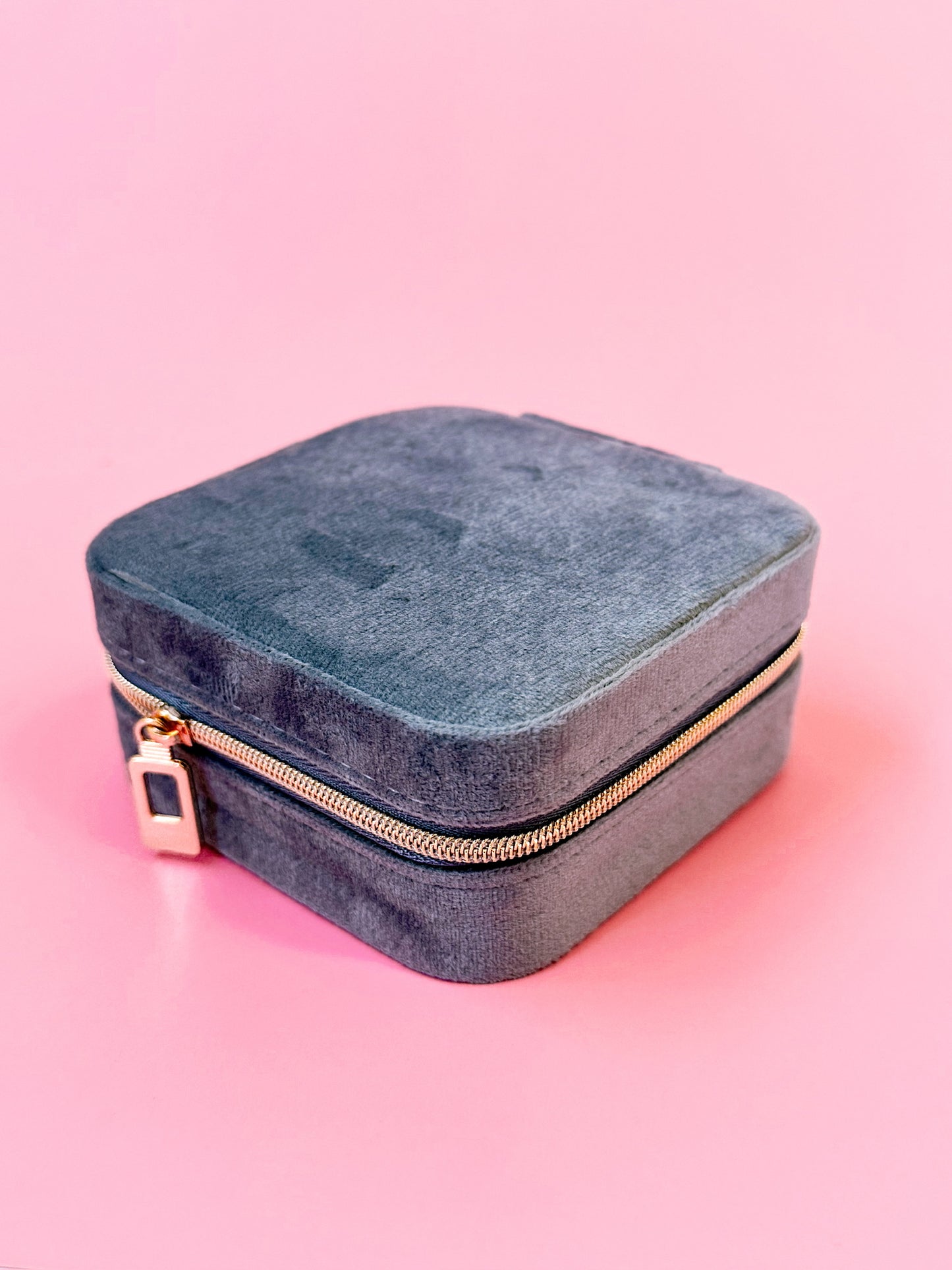 Velvet Jewelry Travel Case