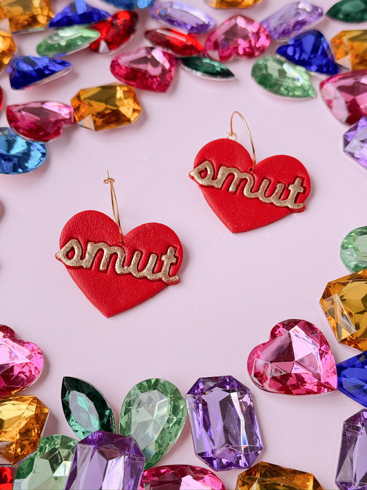 Smut Heart Hoops (2 Color Options)