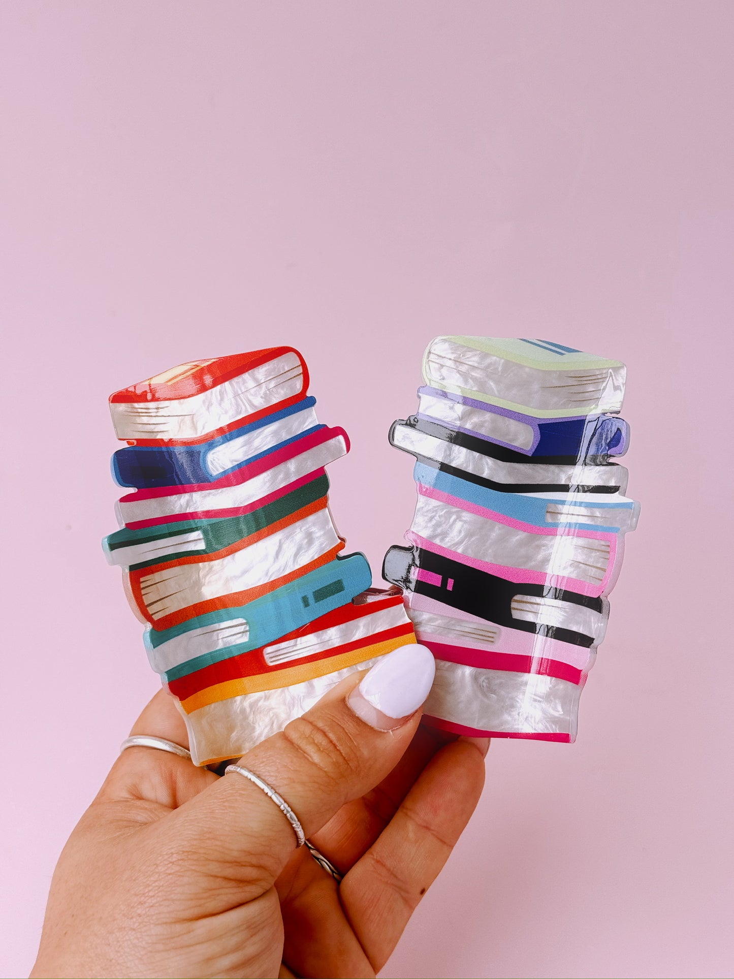 Bookish Hair Claw Clip
