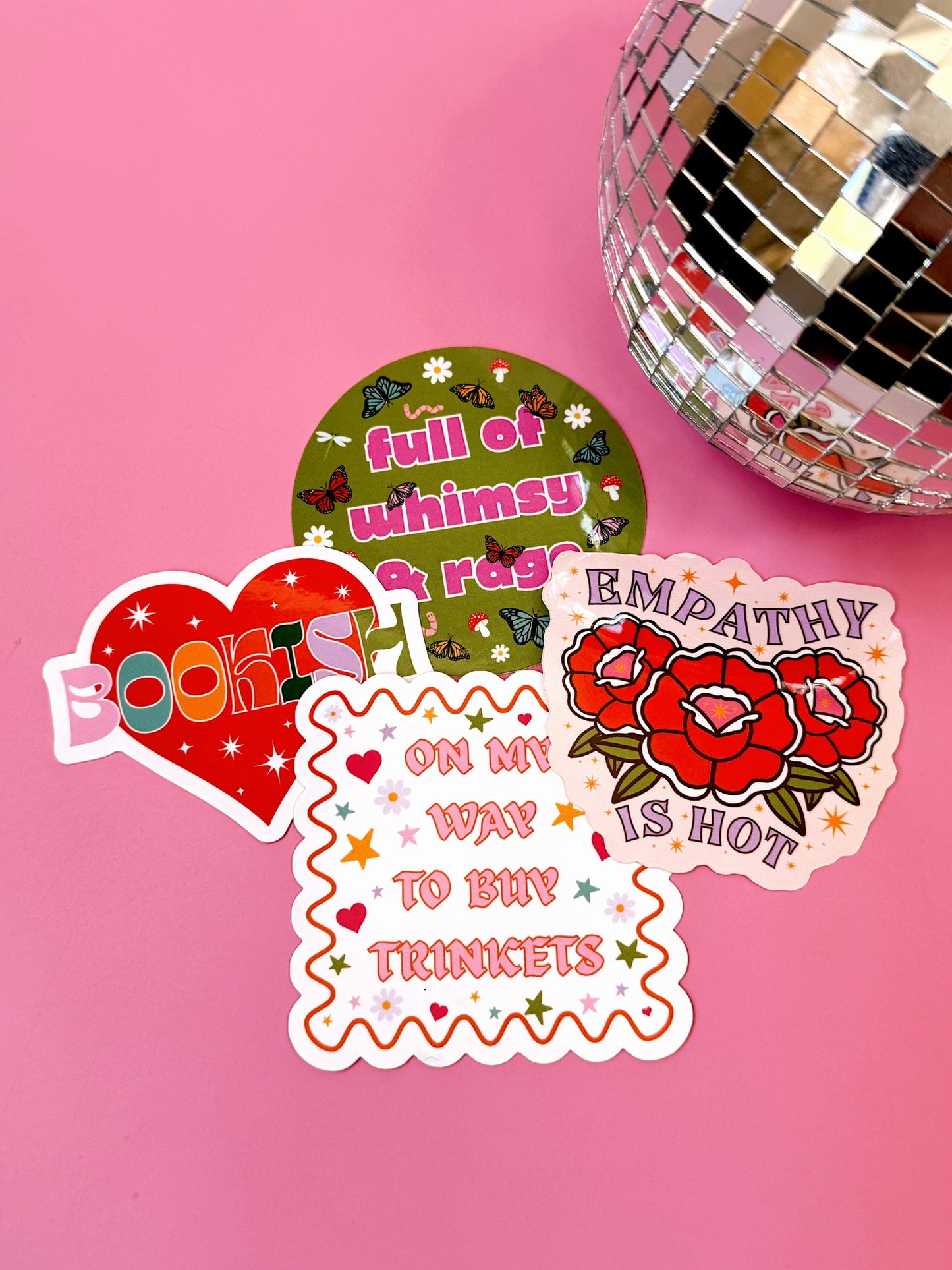 Full of Whimsy & Rage Sticker