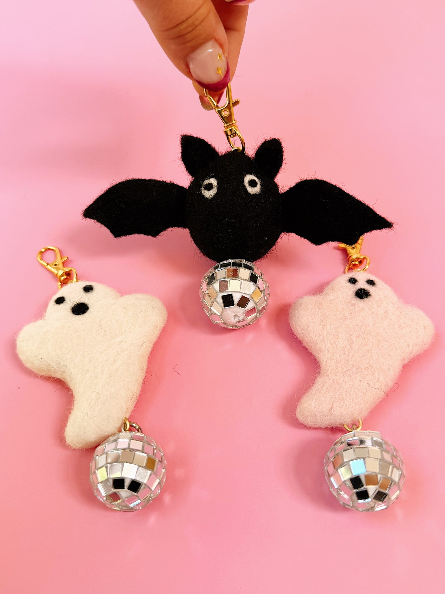 Batty Disco Bag Charm
