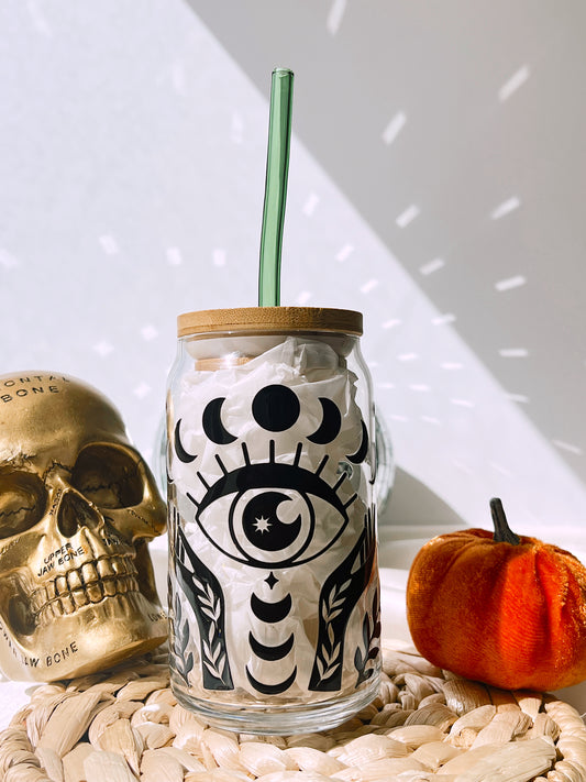 Witchy Glass Cup