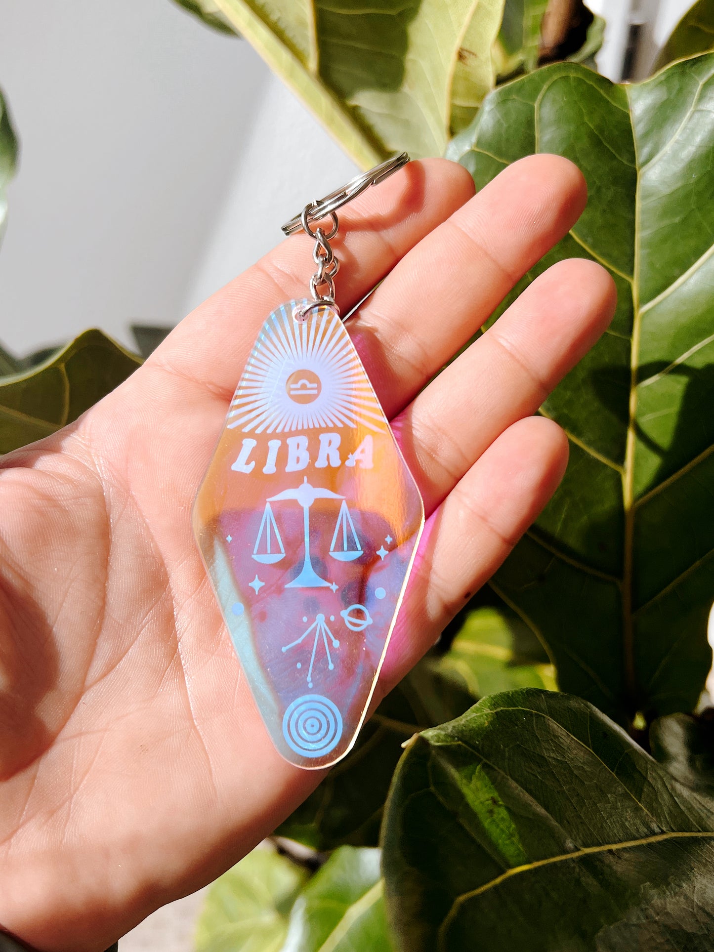 Zodiac Sign Keychain