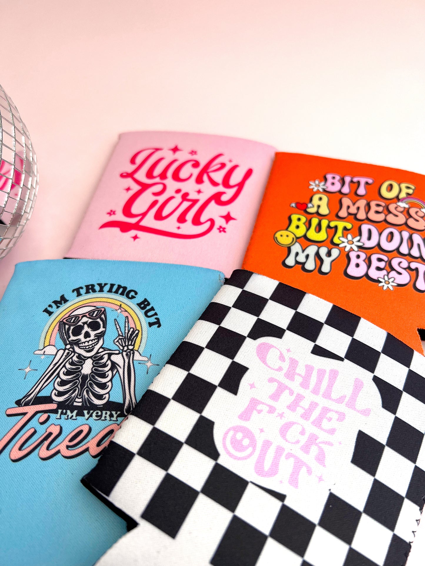 Chill The F*ck Out Can Koozie
