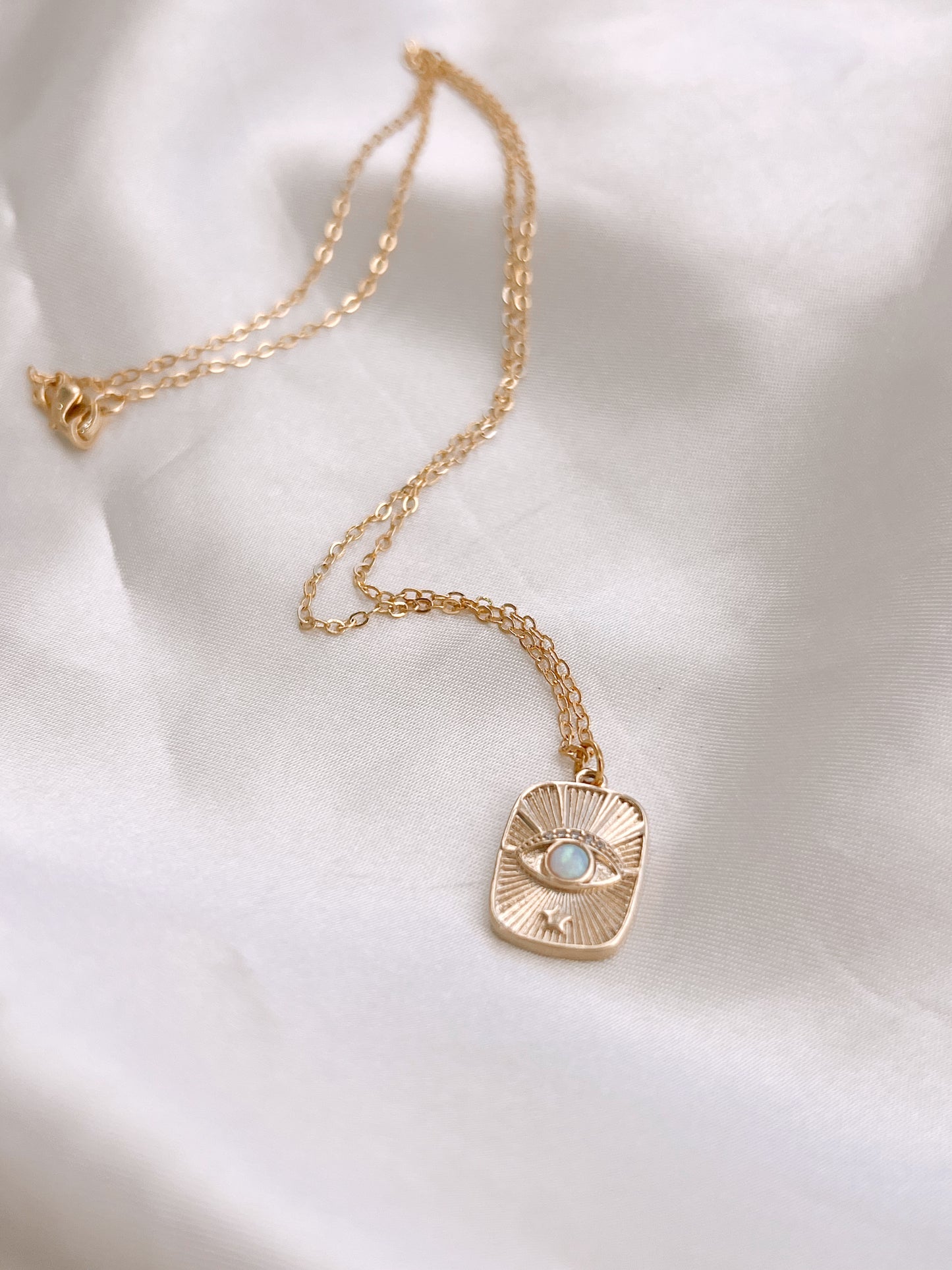 Forbidden Looks Gold-Plated Pendant Necklace