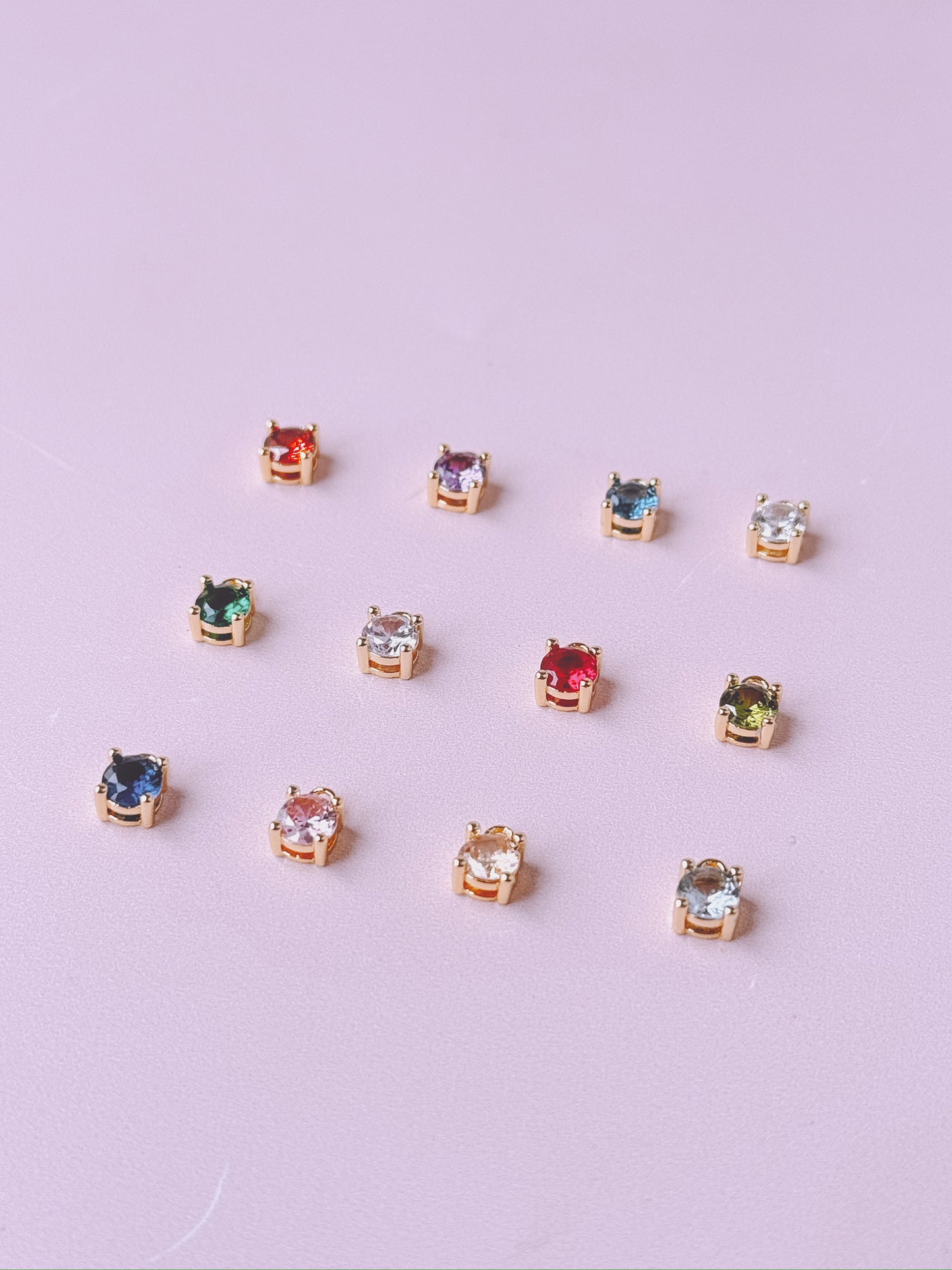 Birthstone Charms (Gold + Silver)