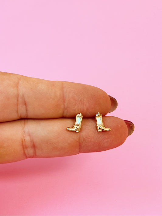 Yeehaw Opal Boot Studs