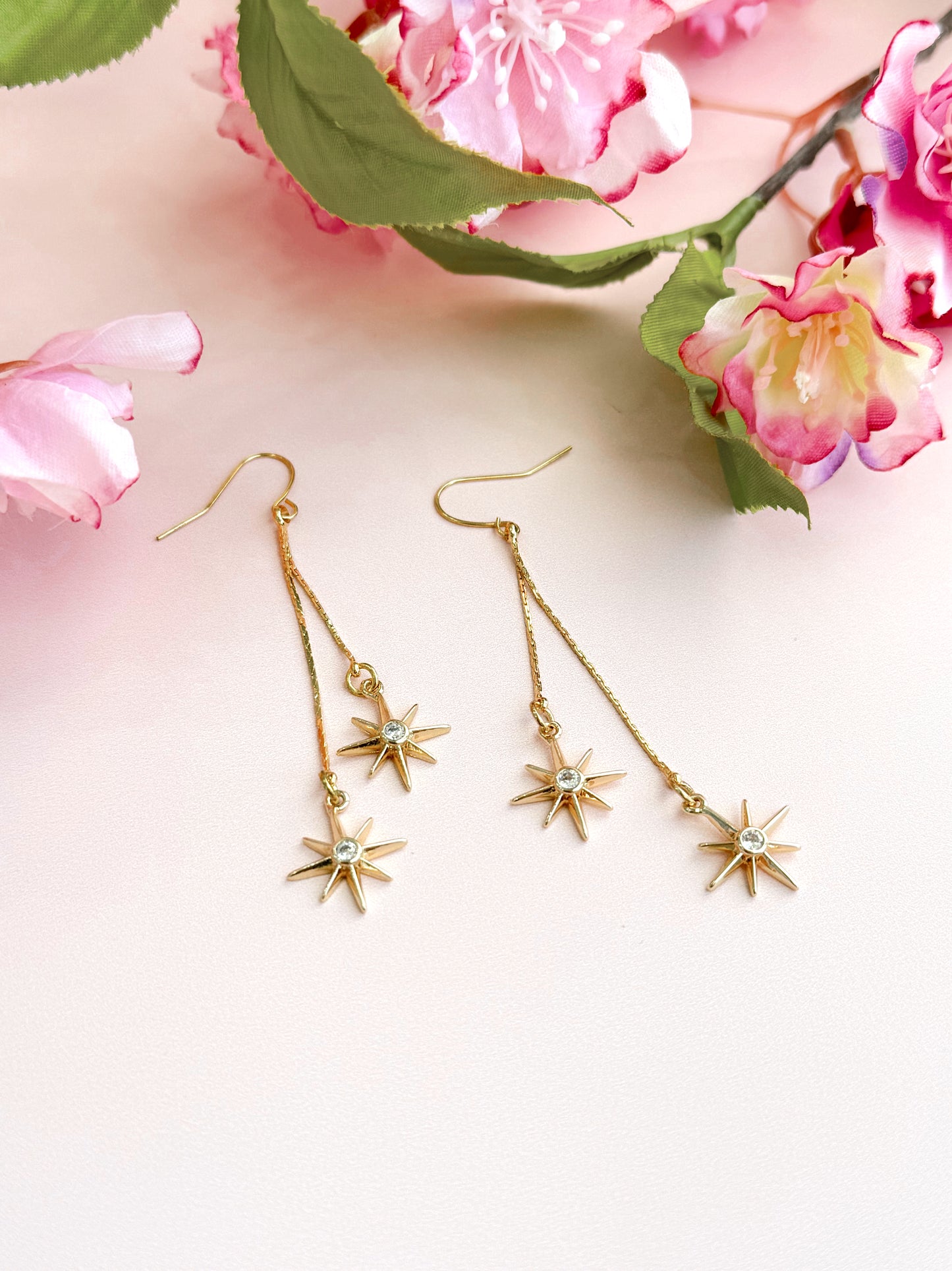 Staggered Star Drops