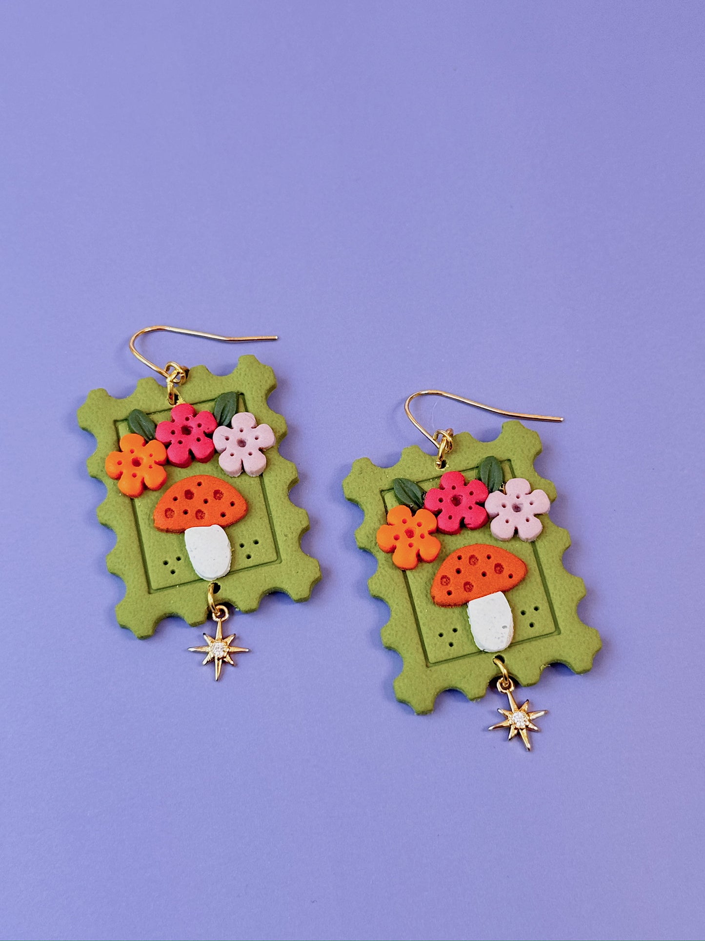 Groovy Fall Stamp Dangles