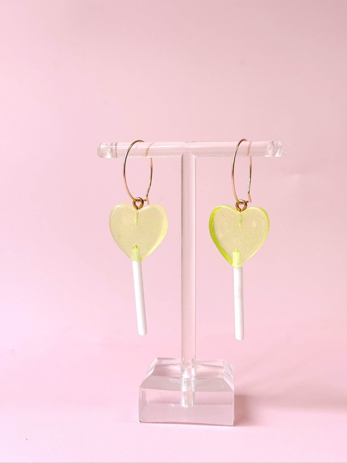 Such A Sucker Glitter Lollipop Hoops
