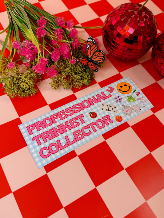 Professional Trinket Collector Bumper Magnet
