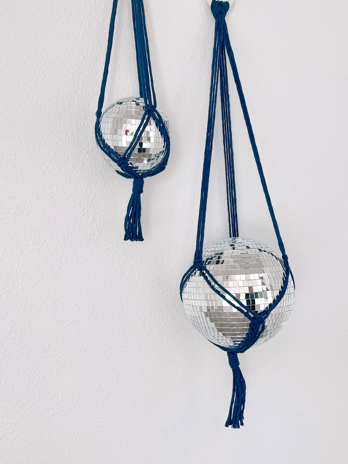 Disco Ball Hangers - Deep Teal