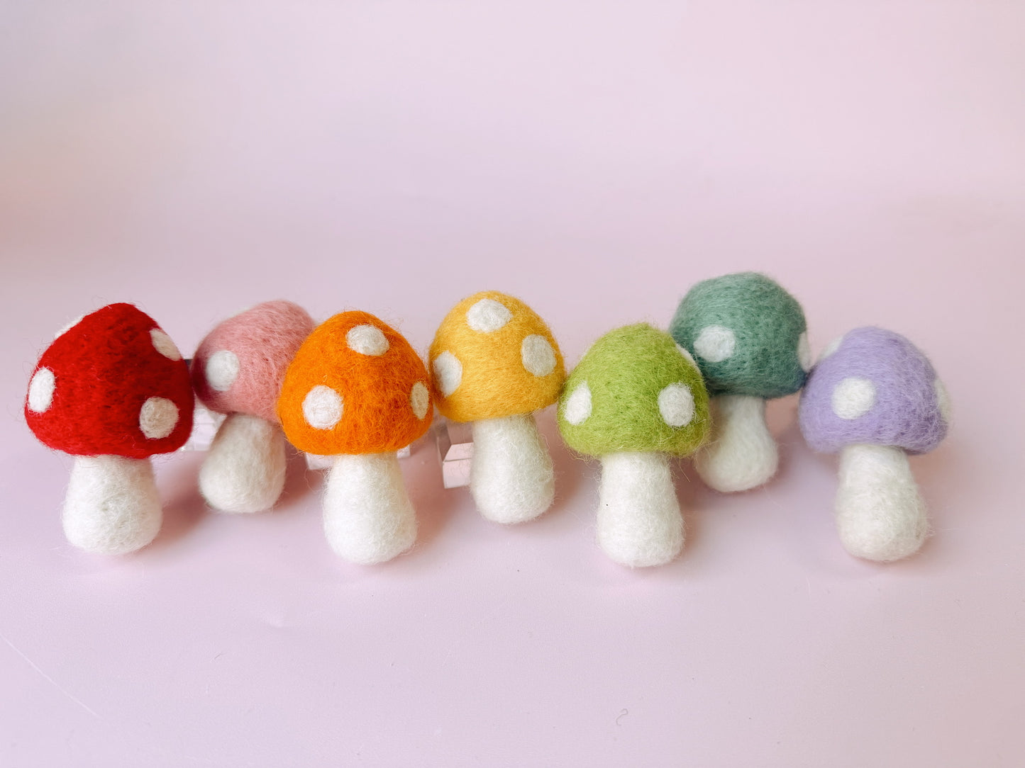 Felt Mushroom Car Vent Clip