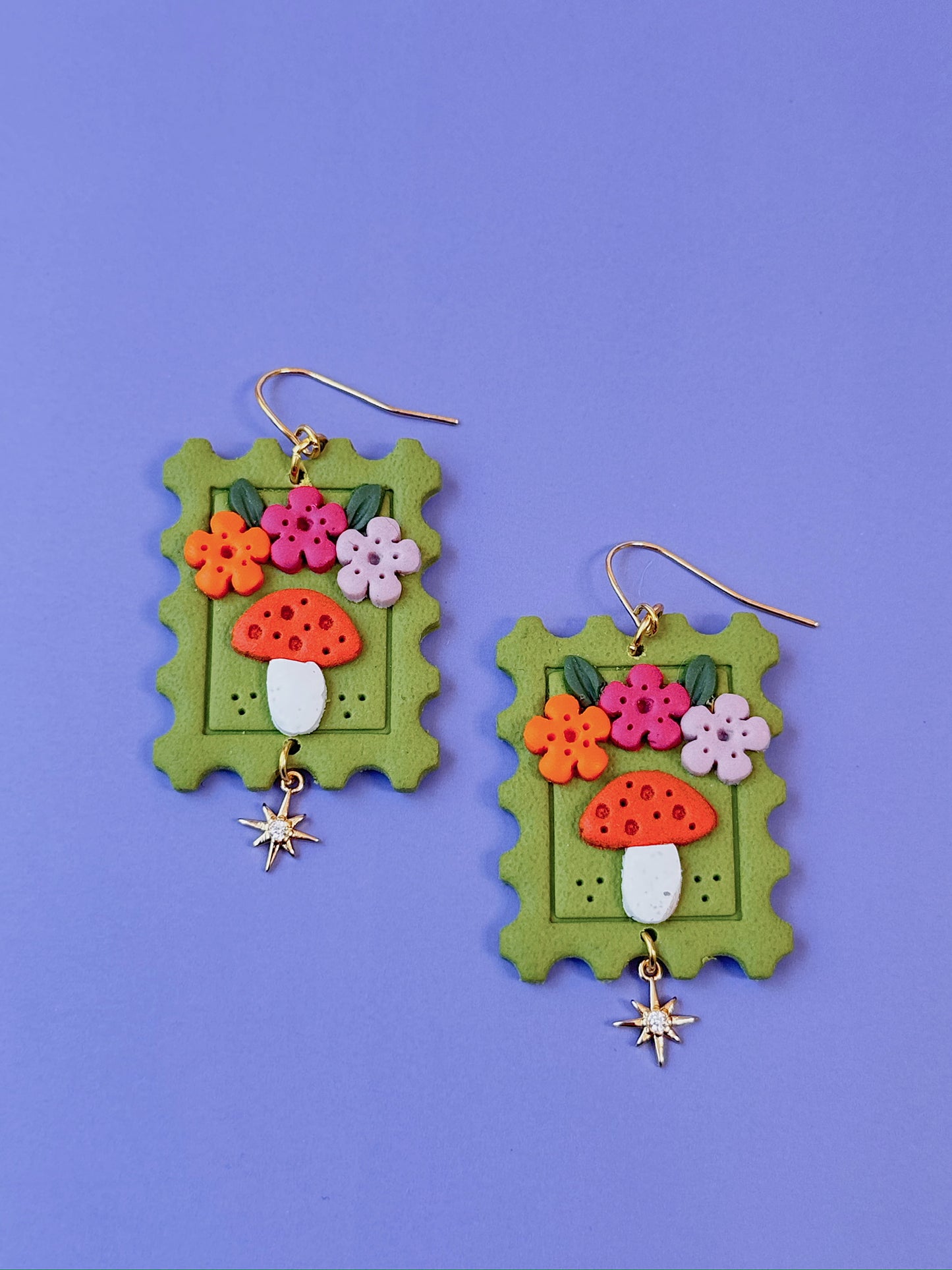Groovy Fall Stamp Dangles