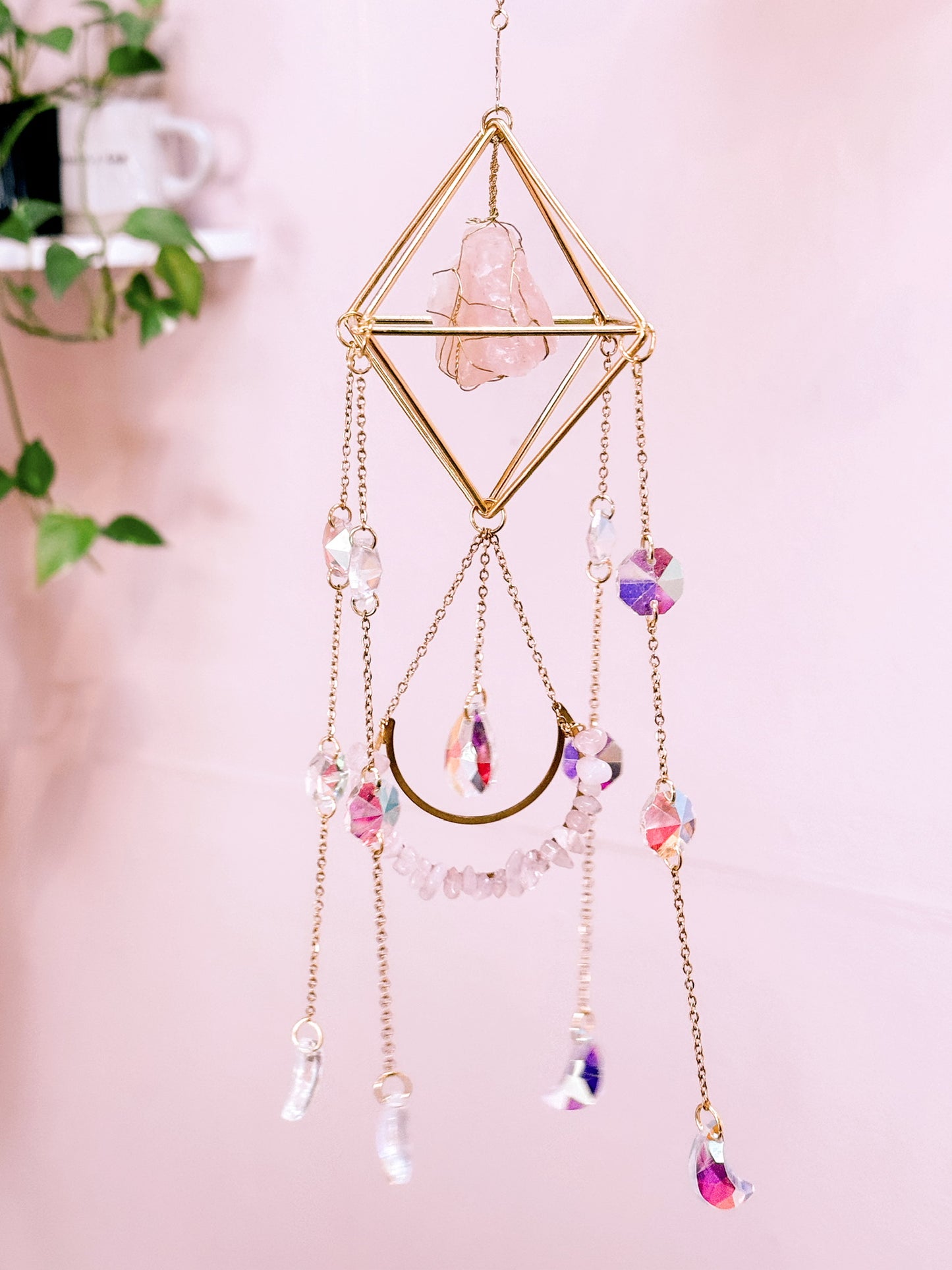 Gemstone Suncatcher (3 Color Options)