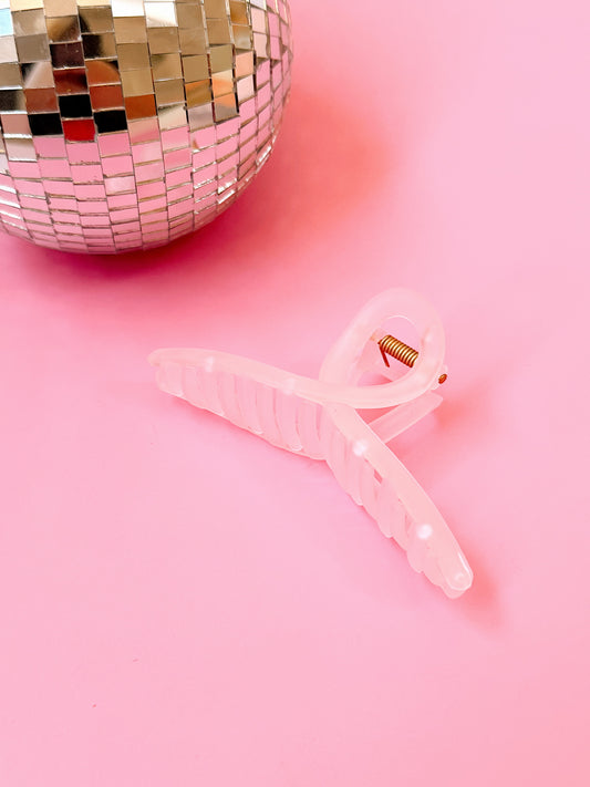 Matte Jelly Hair Claw Clip