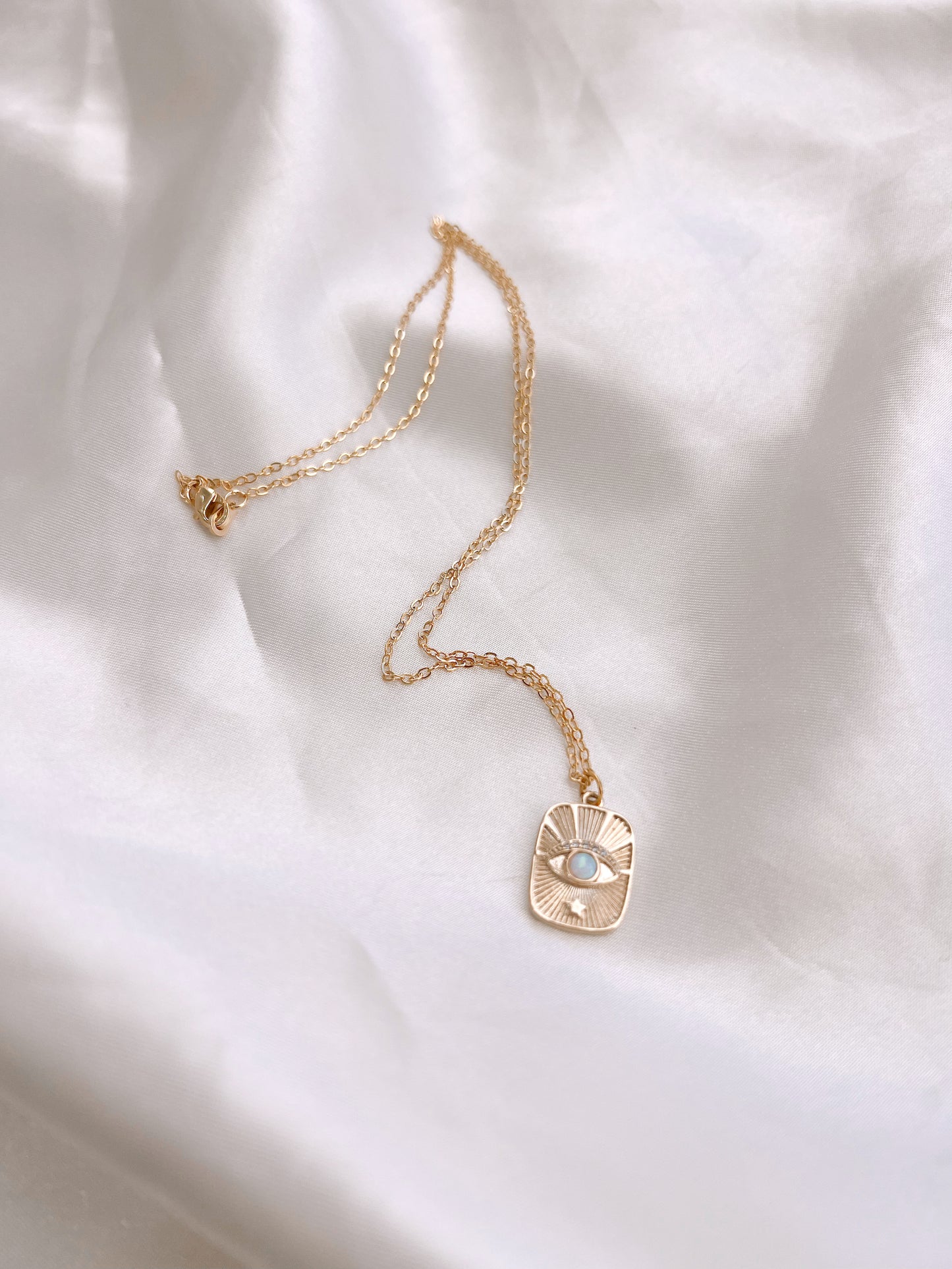Forbidden Looks Gold-Plated Pendant Necklace