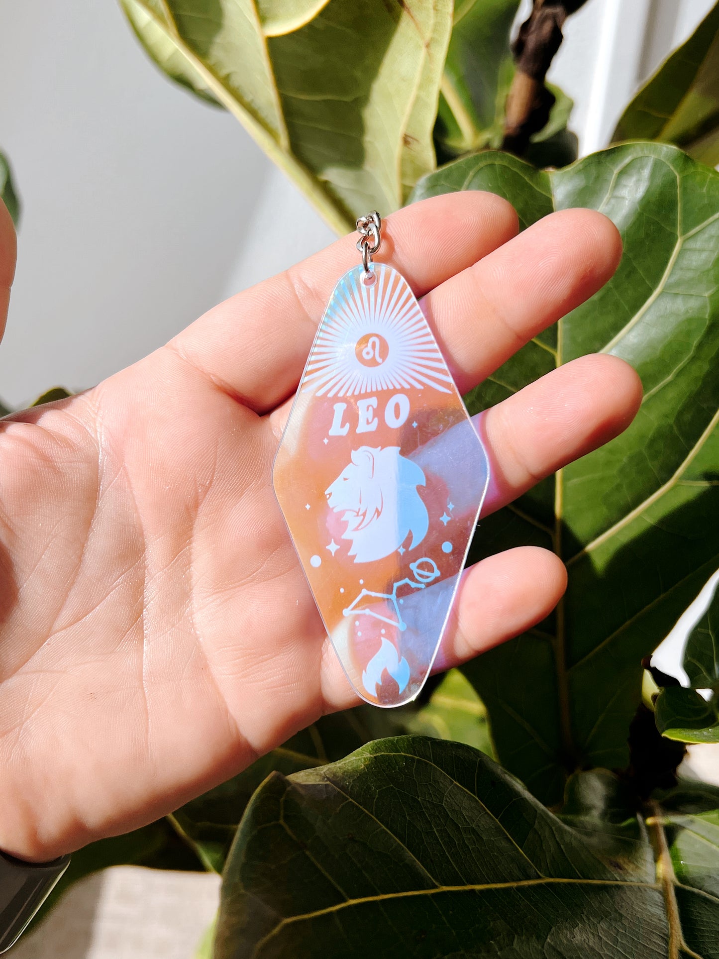 Zodiac Sign Keychain