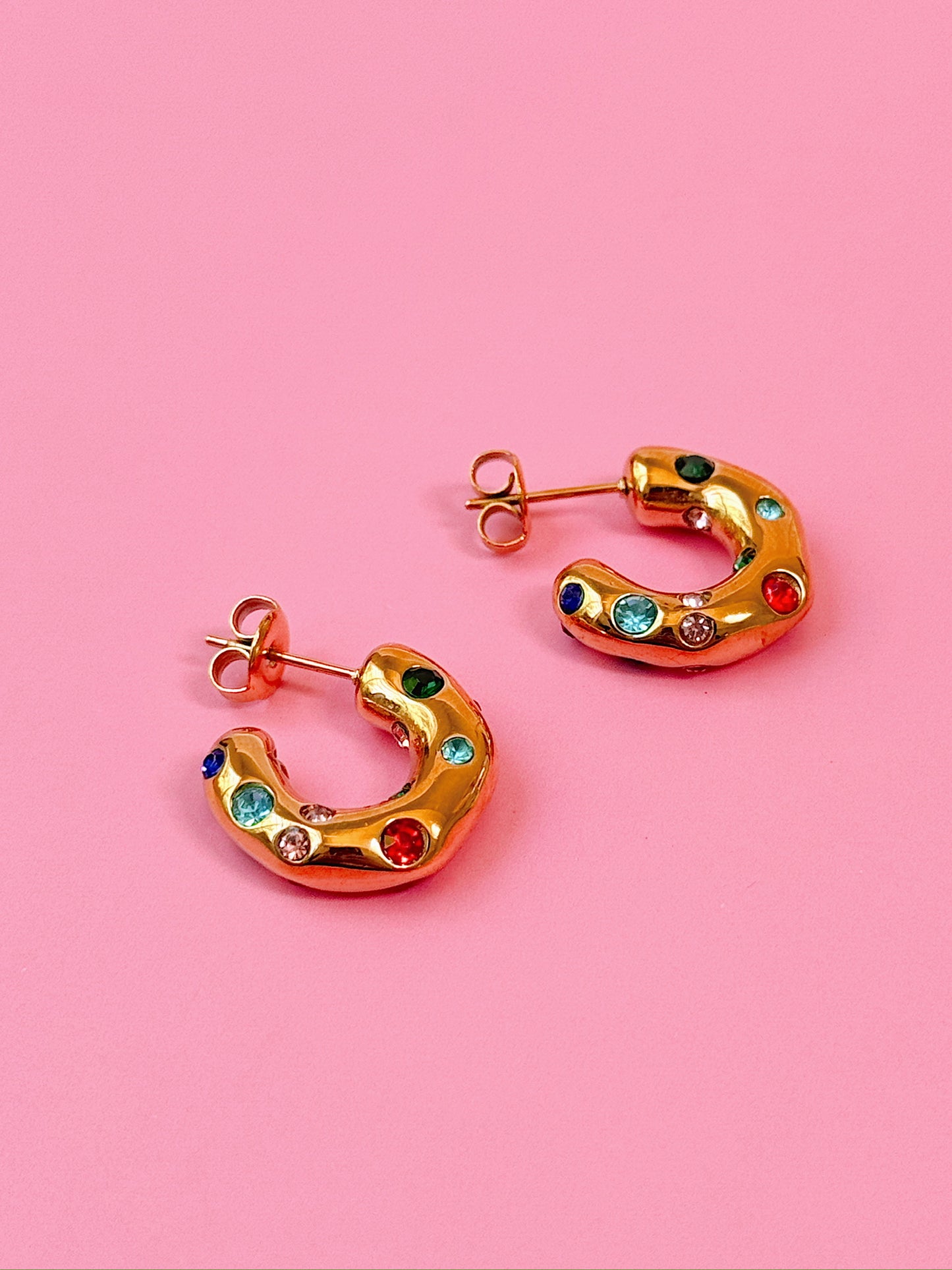 Ambrosia Hoop Studs