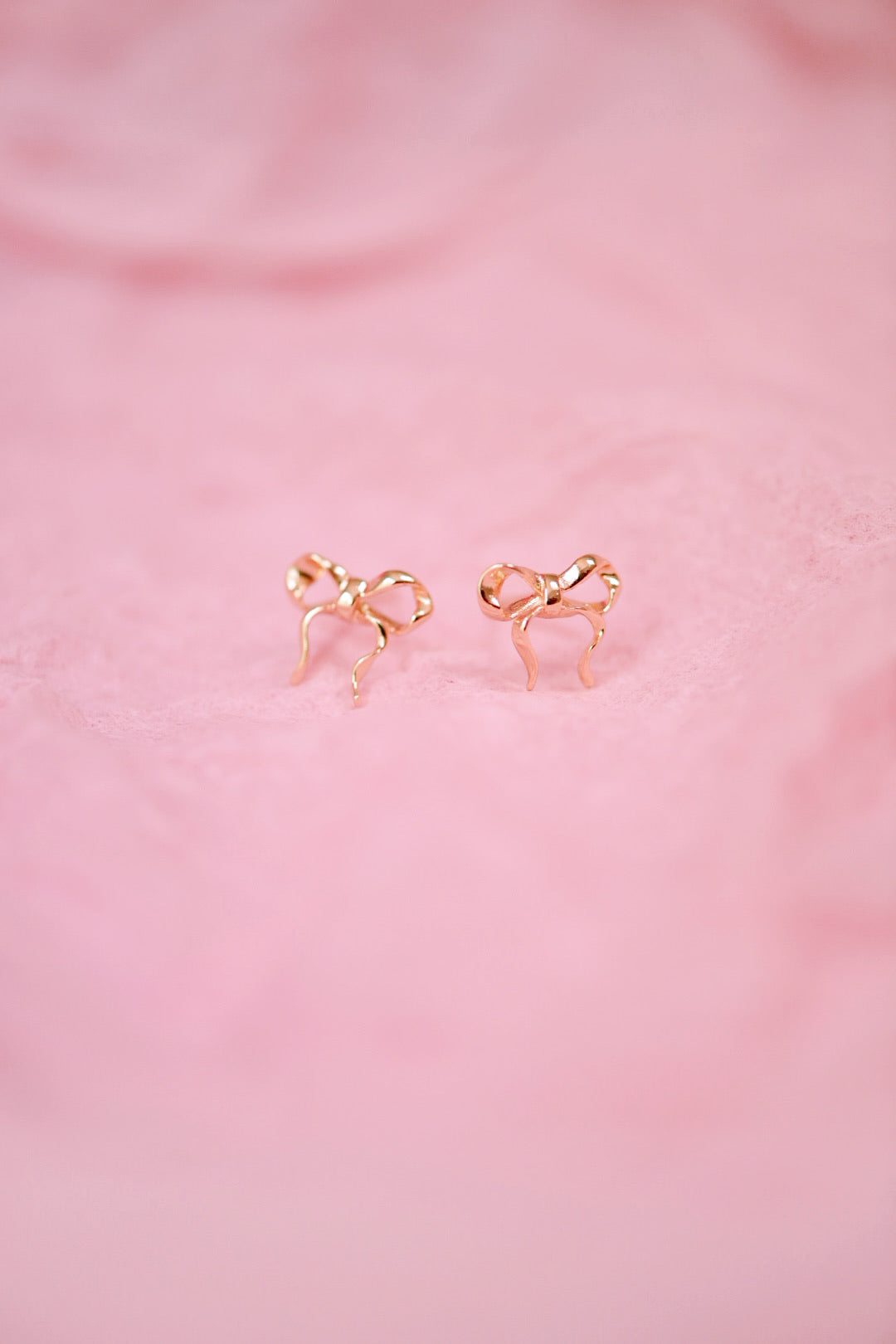 Sweetheart Bow Studs