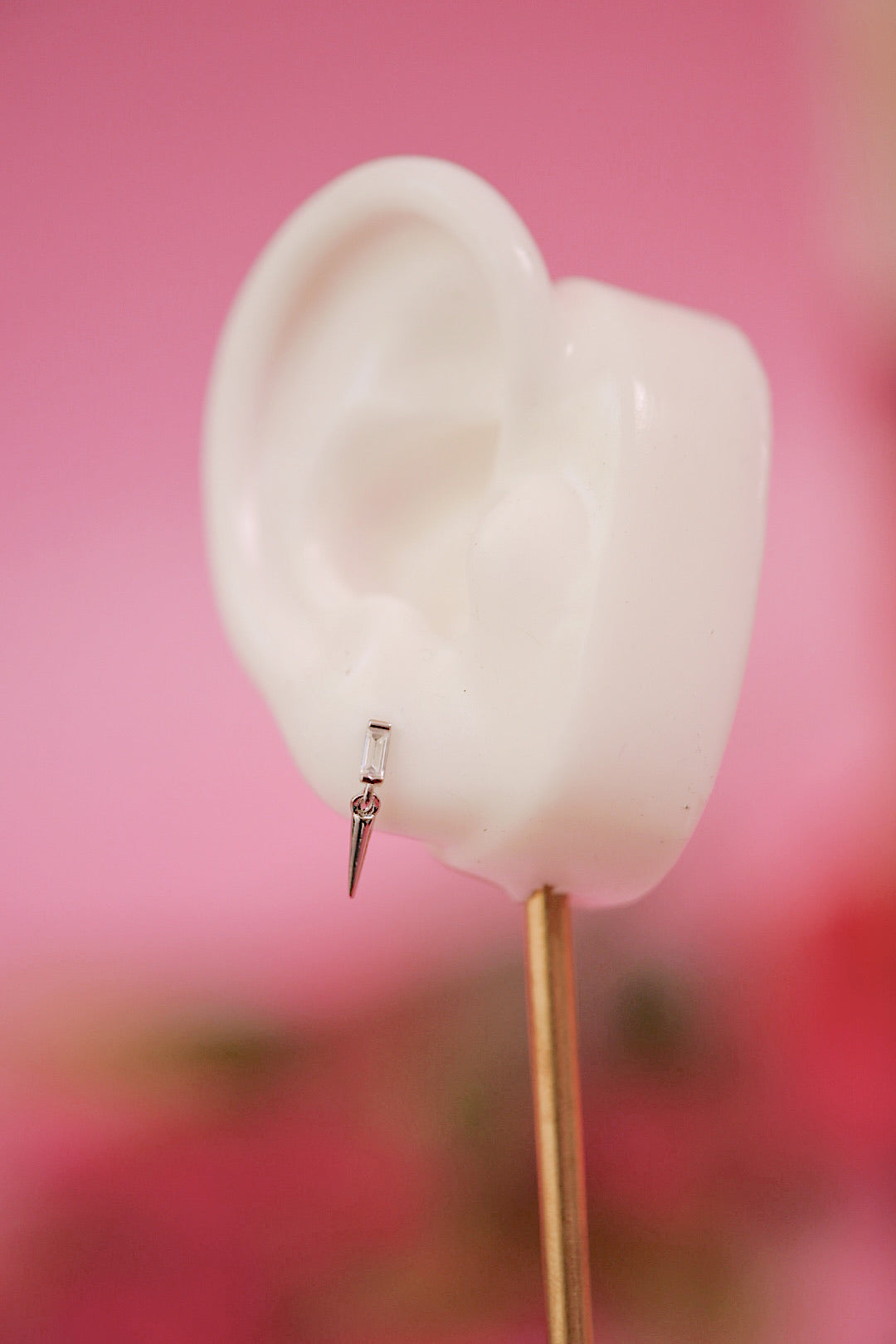 Jewel & Spike Studs (Gold + Silver)
