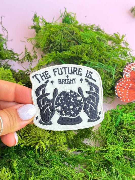 Future is Bright (Iron-On) Embroidered Patch