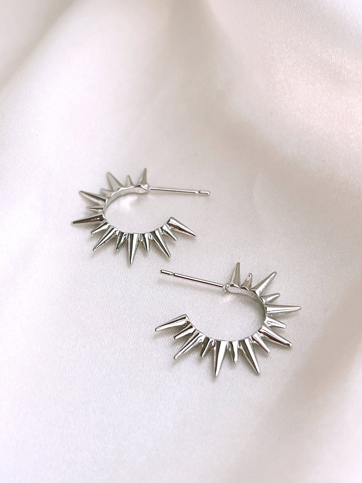 Sun Flare Hoops