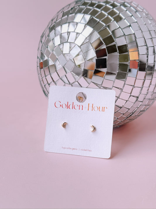 Mini Moon Studs