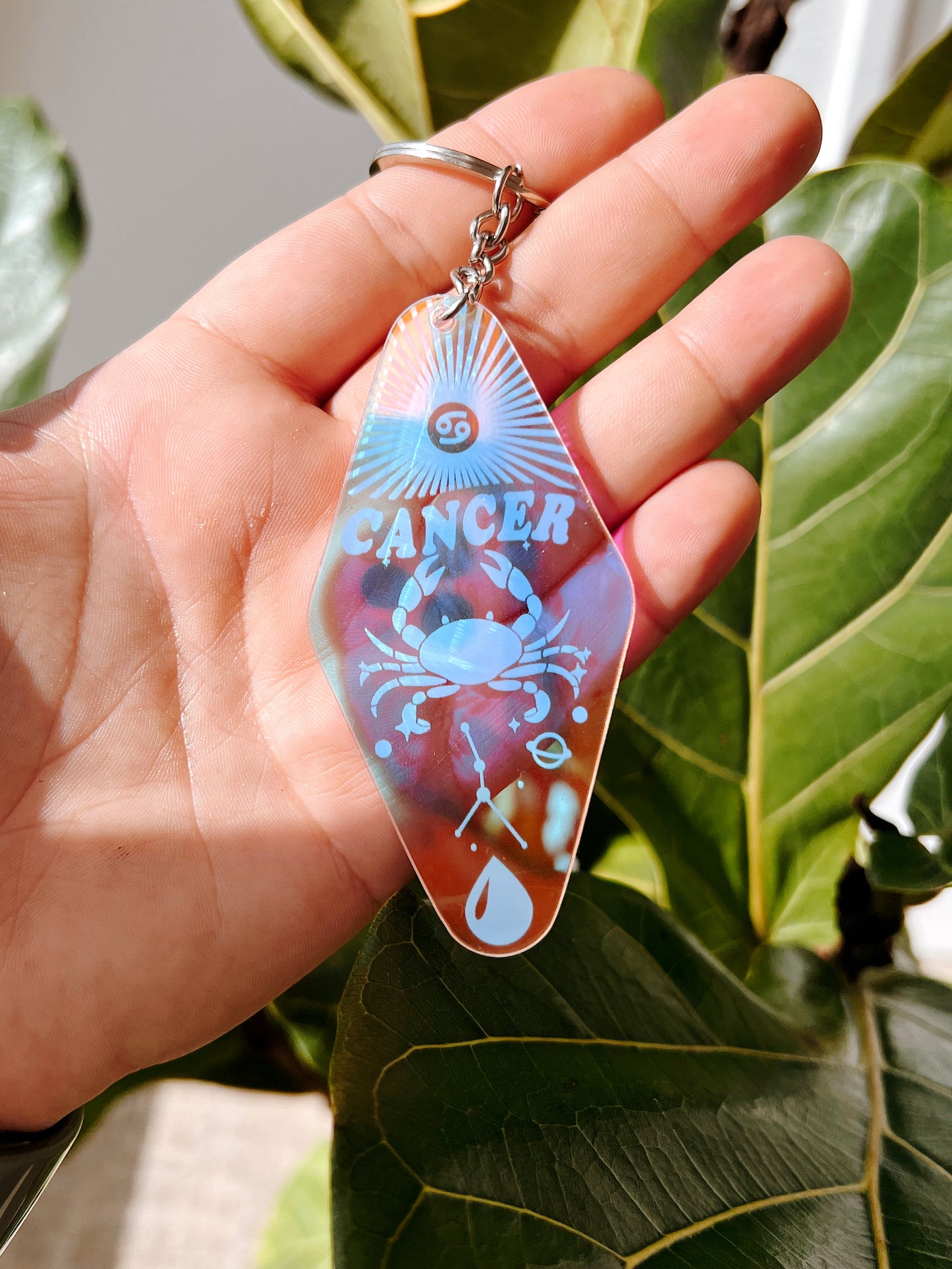 Zodiac Sign Keychain