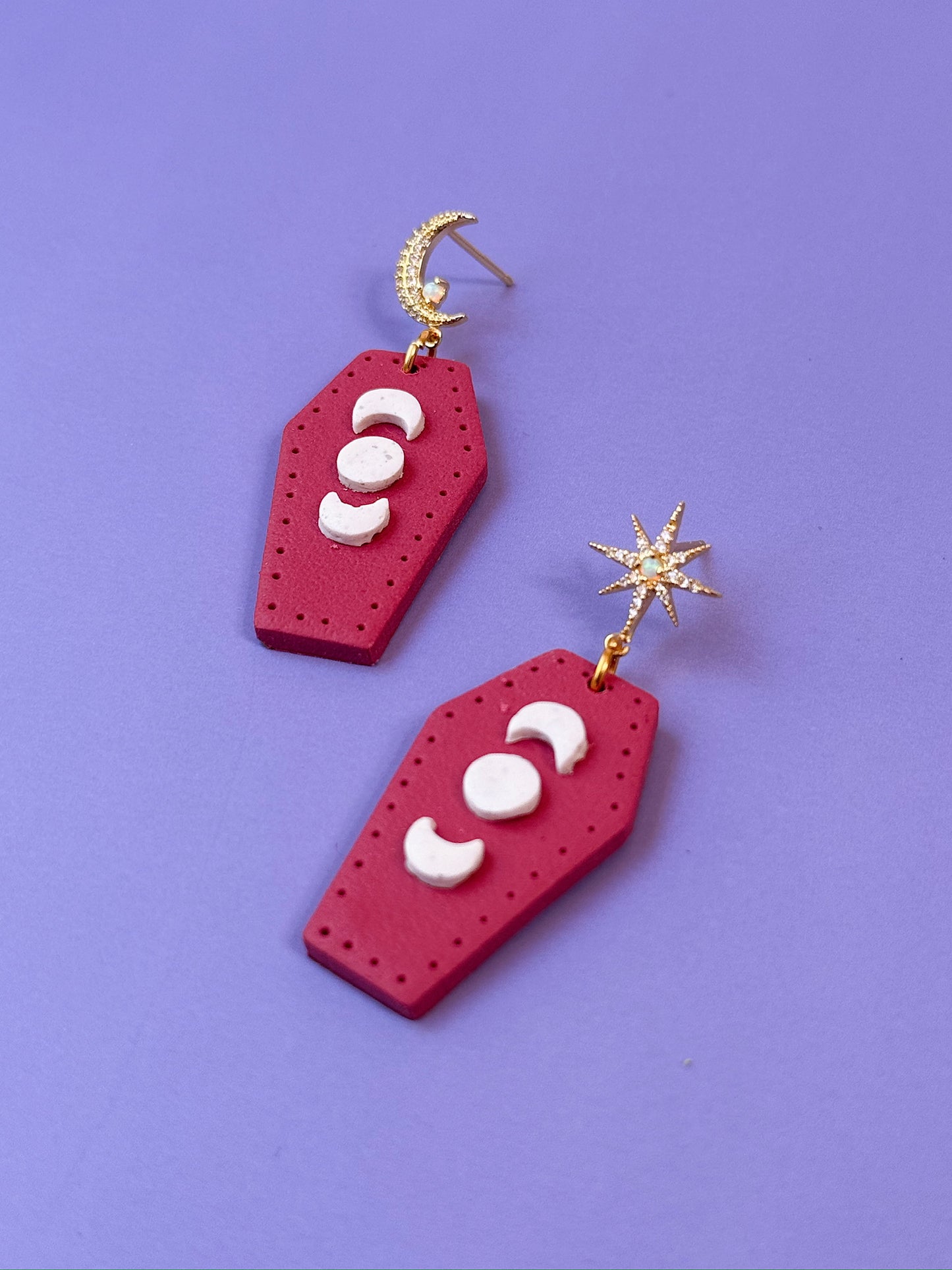 Graveyard Glow Stud Dangles