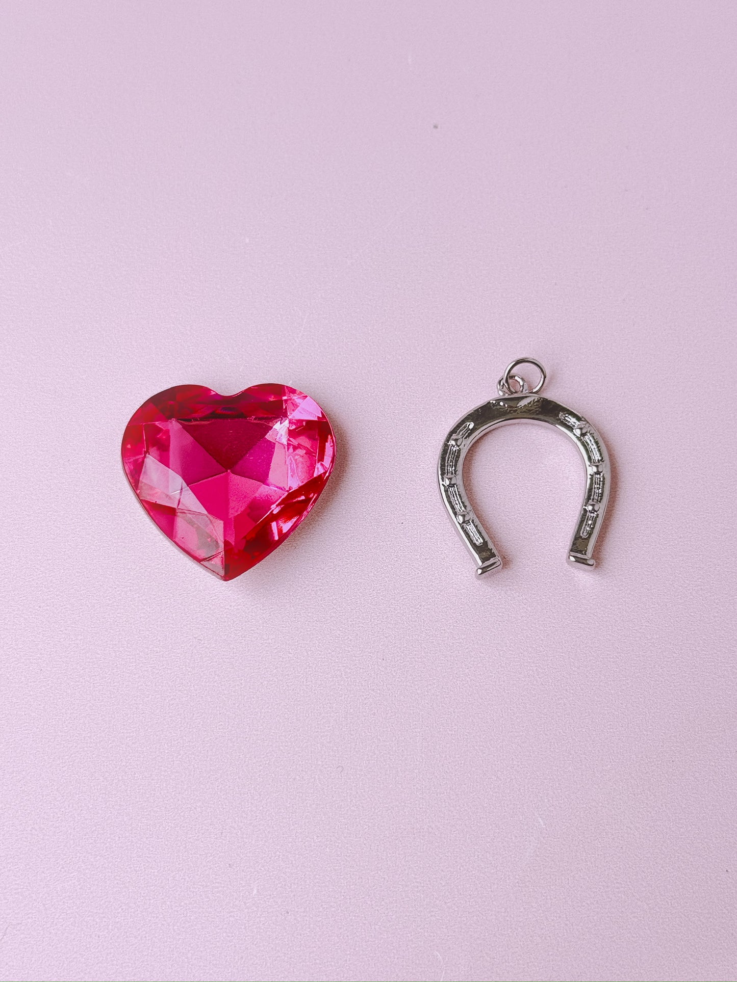 Lucky Horseshoe Silver Charm
