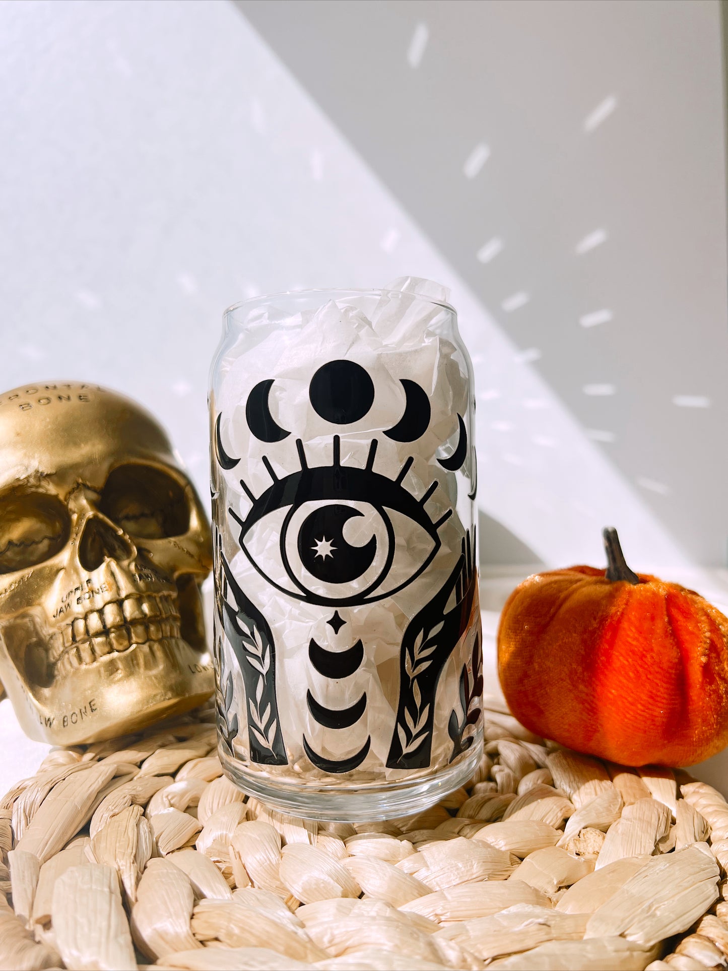 Witchy Glass Cup