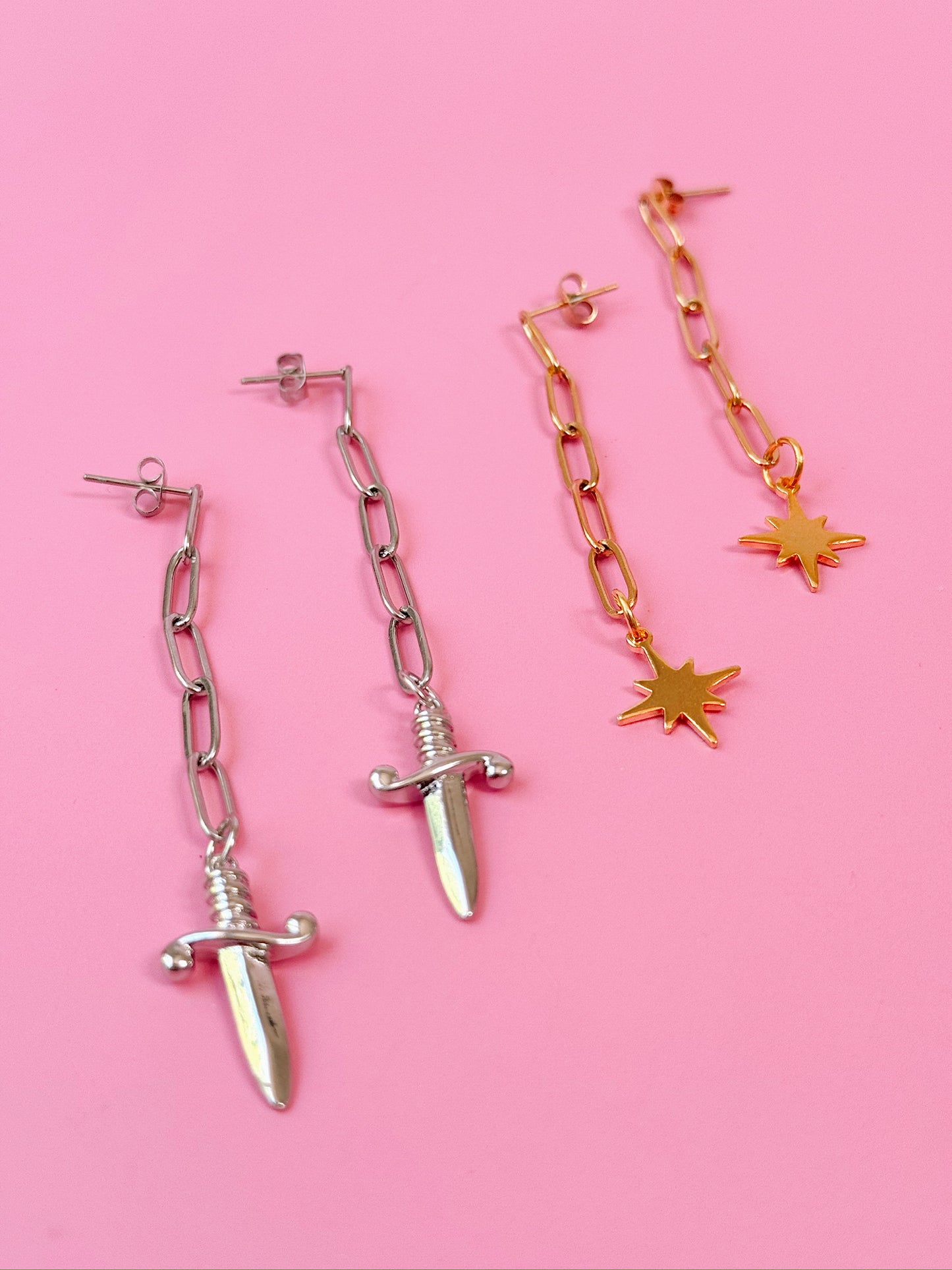 Shooting Star Chain Dangles