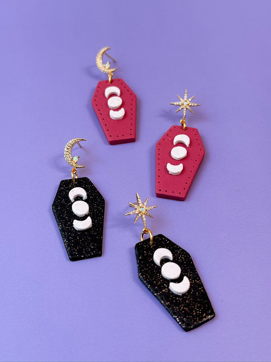 Graveyard Glow Stud Dangles