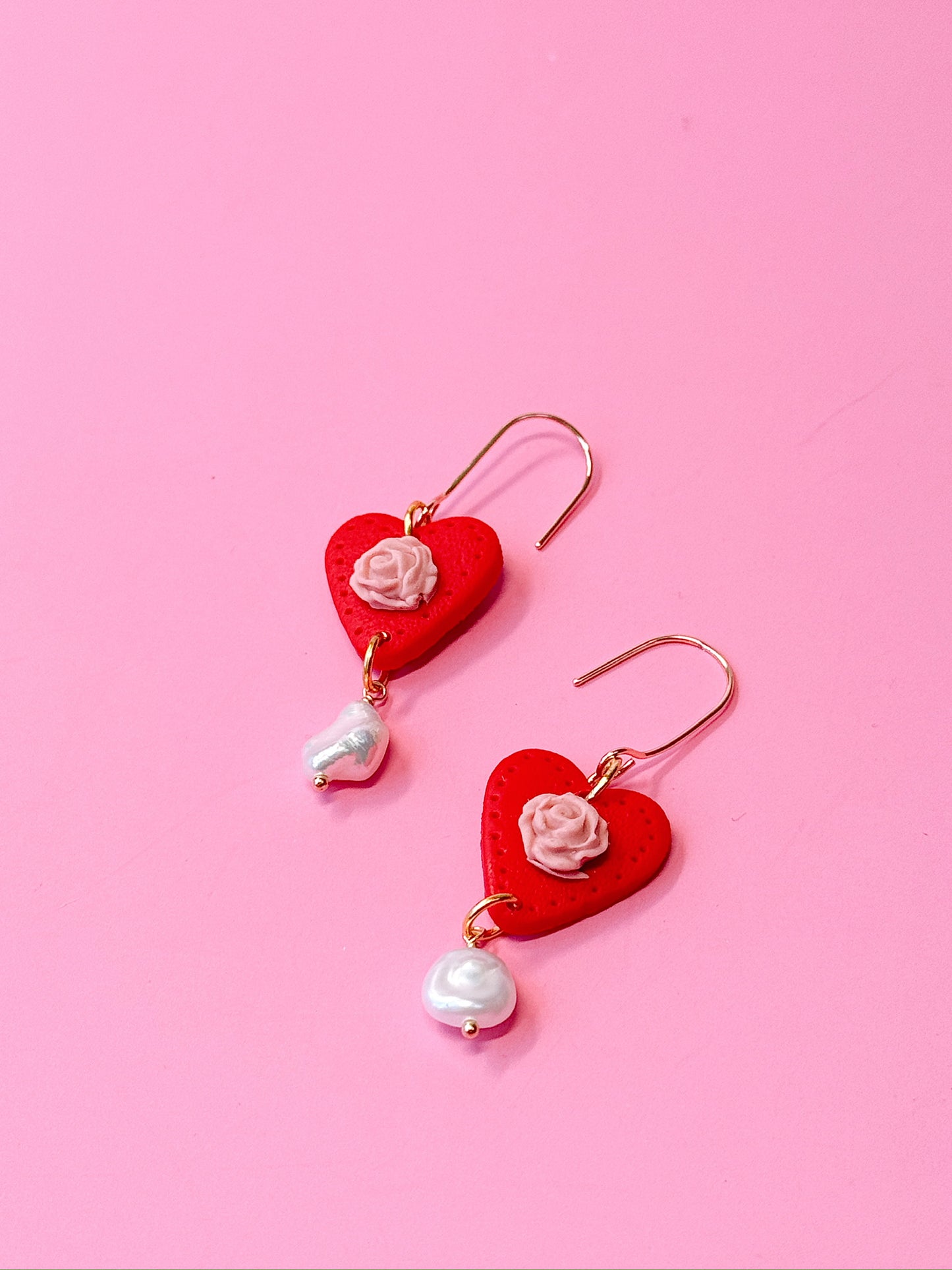 Coquette Heart Dangles