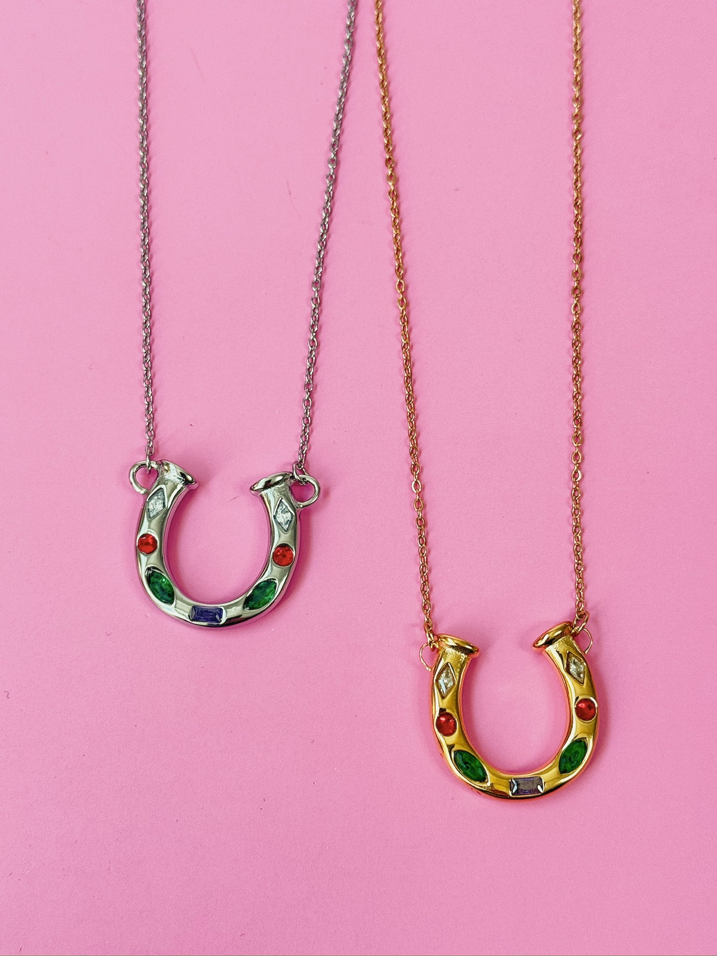 Lucky Girl Horseshoe Necklace